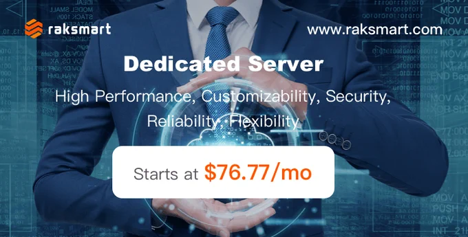Welcome to #Raksmart, the top choice for #CanadianDedicatedServerHosting. Visit us at https://www.raksmart.com. #Tech #CanadianServers #WebHosting #SecureServers #DataProtection #PerformanceHosting #ScalableServers #HostingSolutions