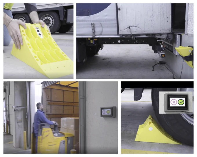 SiChock, calzo inteligente. Seguridad en muelle de carga