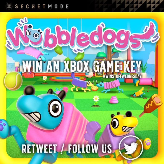 Wobbledogs - win an Xbox game key.

Retweet / follow us to enter.
