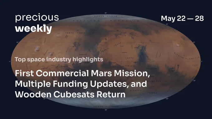 Precious Weekly Newsletter: May 22 — 28