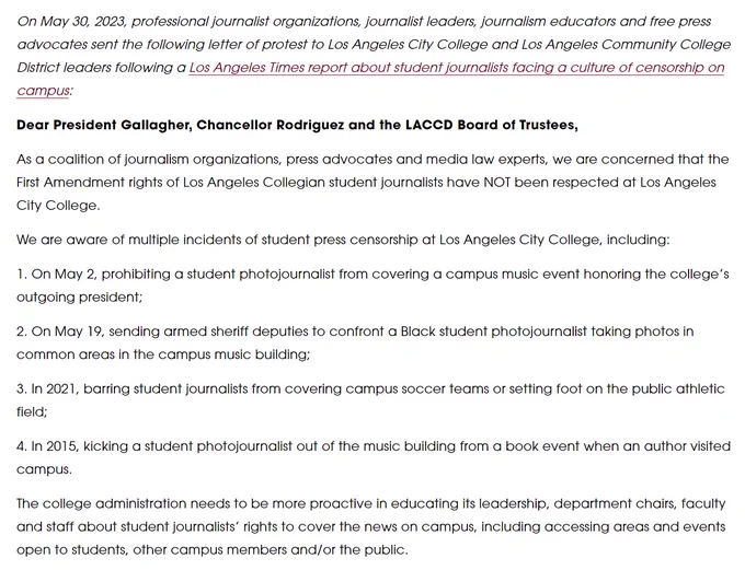 Full text of the statement and the names of signatories to follow in a link.