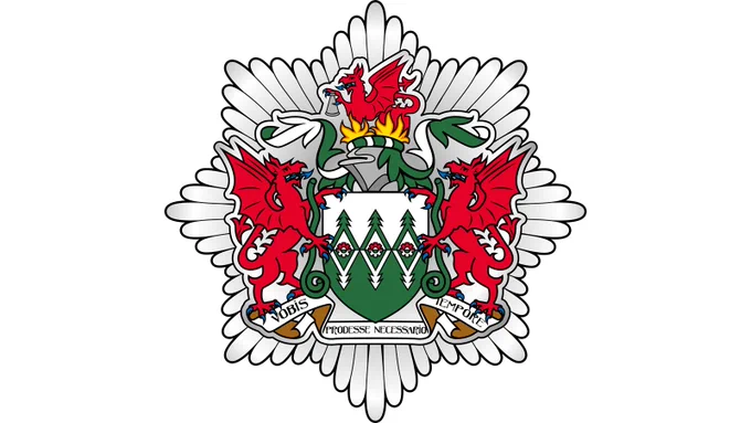 Mid and West Wales Fire and Rescue Service logo