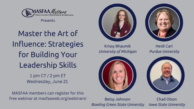 This image shows the title, date, and time of the webinar along with headshots of the four presenters. 