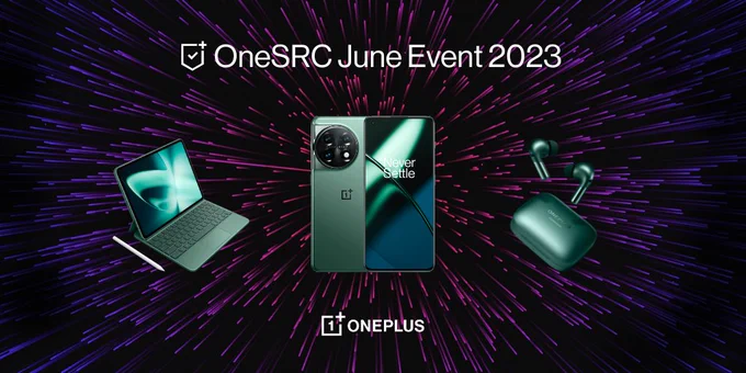 OneSRC June Event 2023
Prizes: OnePlus 11, OnePlus Pad, OnePlus Buds Pro 2