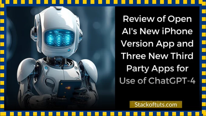 iPhone users may get OpenAI's ChatGPT-4 from the Apple App Store. OpenAI's sole iPhone app runs both 3.5 and 4.0. Chat GPT desktop versions offer more features. It lacks modern Browsing, Plugins, and other sophisticated controls. The app is free if you have a paid Open AI account (you should).
