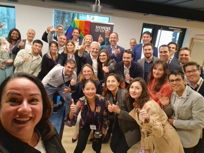 IDAHOBIT celebrations at Siemens Energy in Paris 