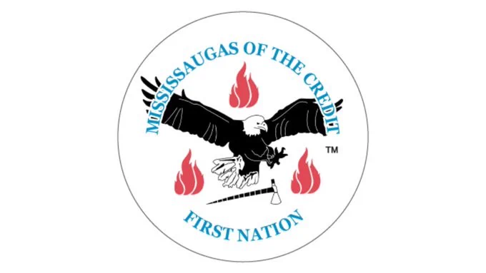 Mississauga of the Credit flag.
