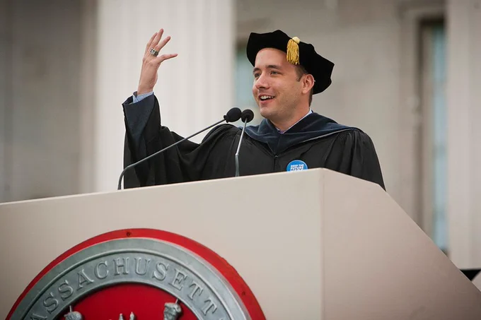 Drew Houston '05 speaking at MIT's 2013 Commencement