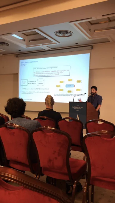 Presentation at the Extended Semantic Web Conference 2023