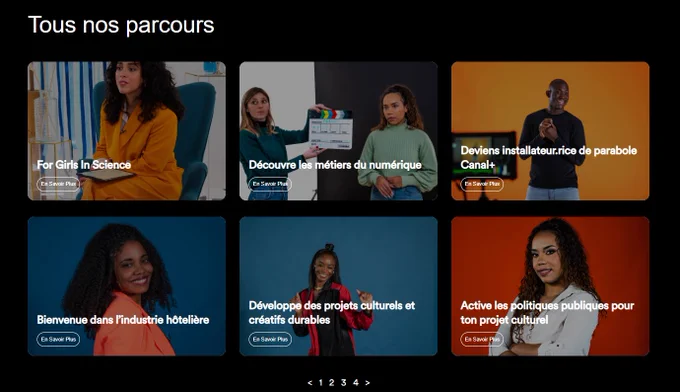 Les parcours de Trace Académia