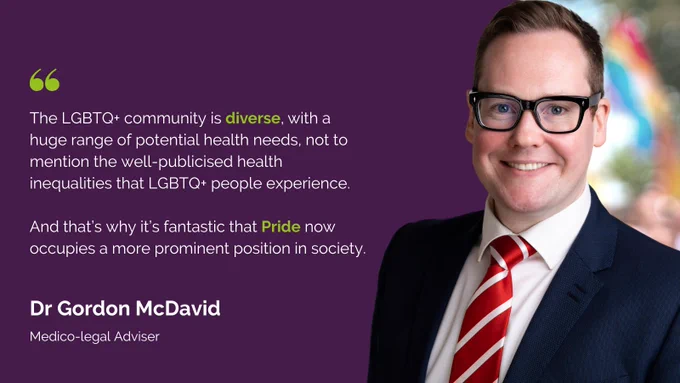 The LGBTQ  community is diverse, with a huge range of potential health needs, not to mention the well-publicised health inequalities that LGBTQ  people experience.

And that’s why it’s fantastic that Pride now occupies a more prominent position in society.

