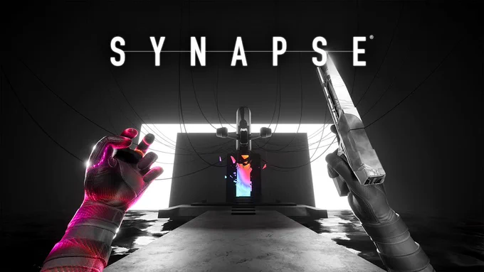 Thumbnail for the latest Synapse trailer. A PS VR2 exclusive action shooter by nDreams.