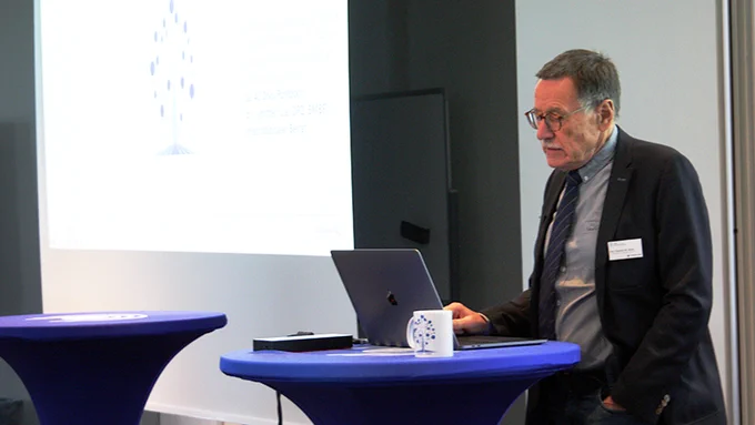 Prof. Dr. Dr. Friedrich W. Hesse beim CATALPA-Tag