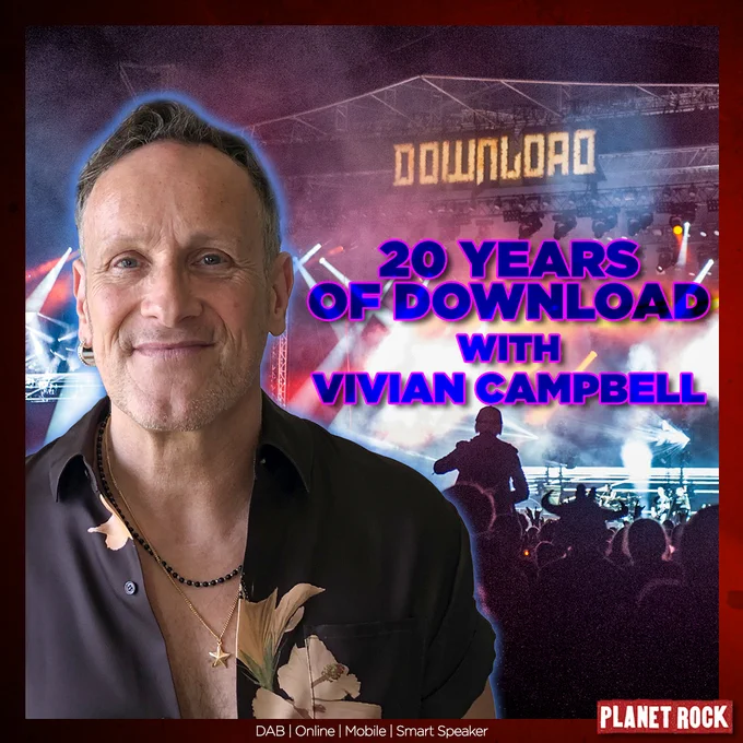 20 years of Download with Vivian Campbell
