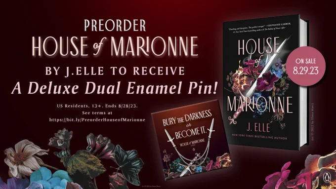 HOUSE OF MARIONNE preorder banner
