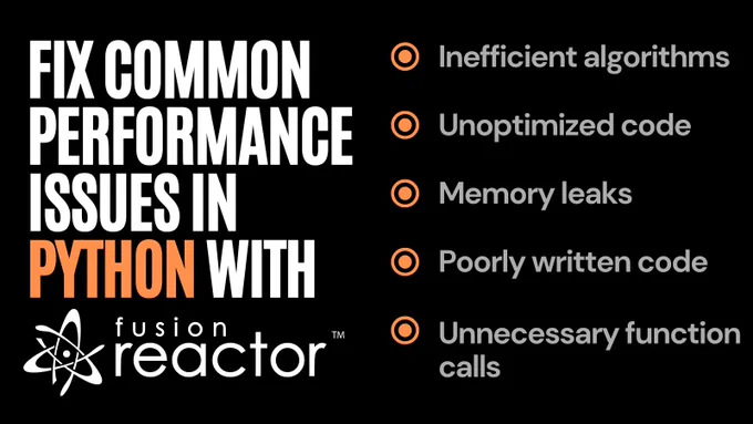 Python is a powerful and versatile programming language, but it can be slow at times. Here are five of the most common performance issues in Python, and how to fix them