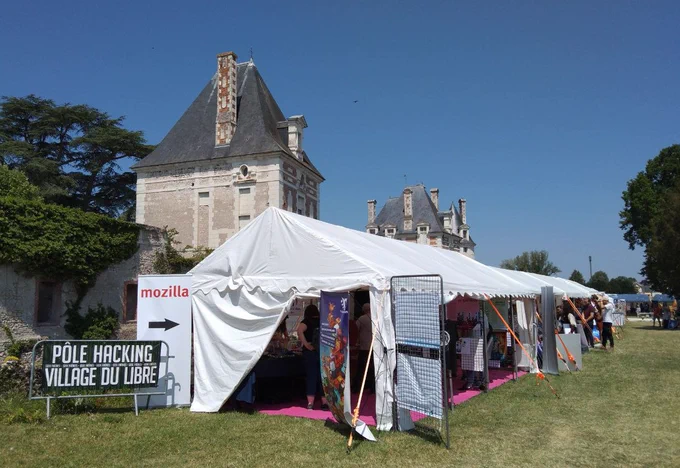 Le village du Libre des Geek Faëries 2023
