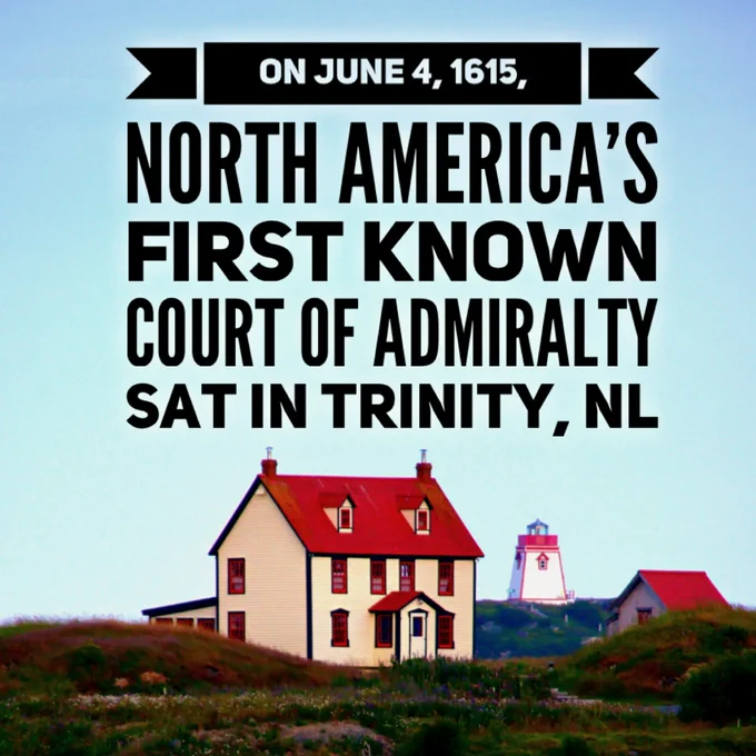 A view of the Nuddick and Fort Point Lighthouse in Trinity, Newfoundland and Labrador
