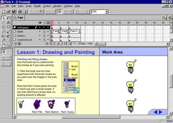 Macromedia Flash 4.0