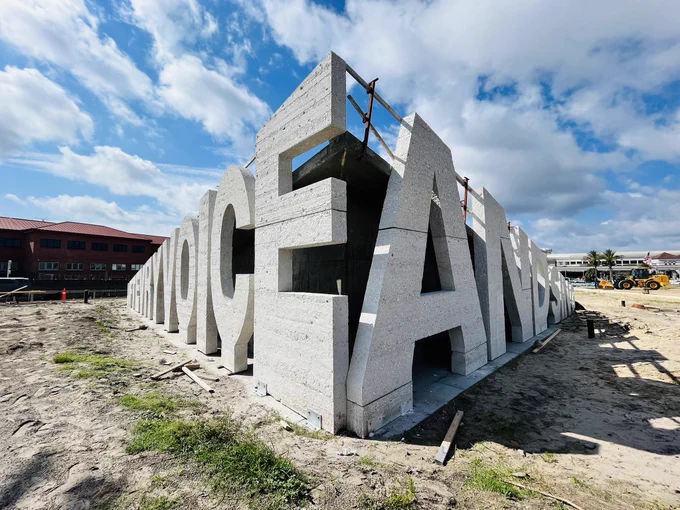 Lift Ev’ry voice and sing park letters