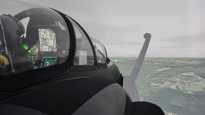 Simulateur de Mirage 2000, de la BA133 de Nancy Ochey "Henry Jeandet" 