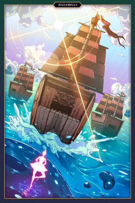 Ballerina  (Special) – Avatar of Humanity, present for our greatest achievements. The Ballerina cards for each Chapter will show her dancing her way through the history of humanity, providing the thread that connects us all, and guiding us into our future.