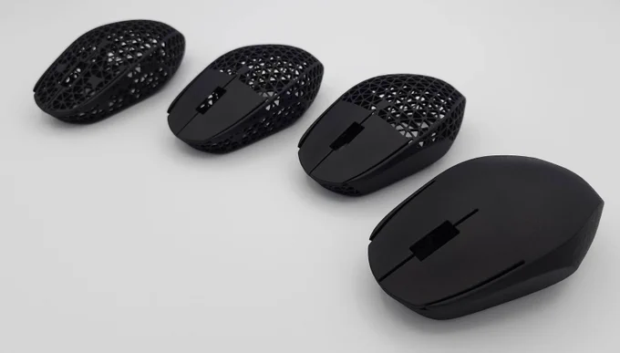 Gilmore Designs Gilmouse lightweight performance gaming mouse est.28g no holes