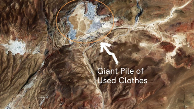 Giant Pile of Used Clothes