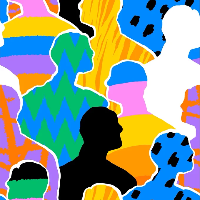 Abstract image of figures