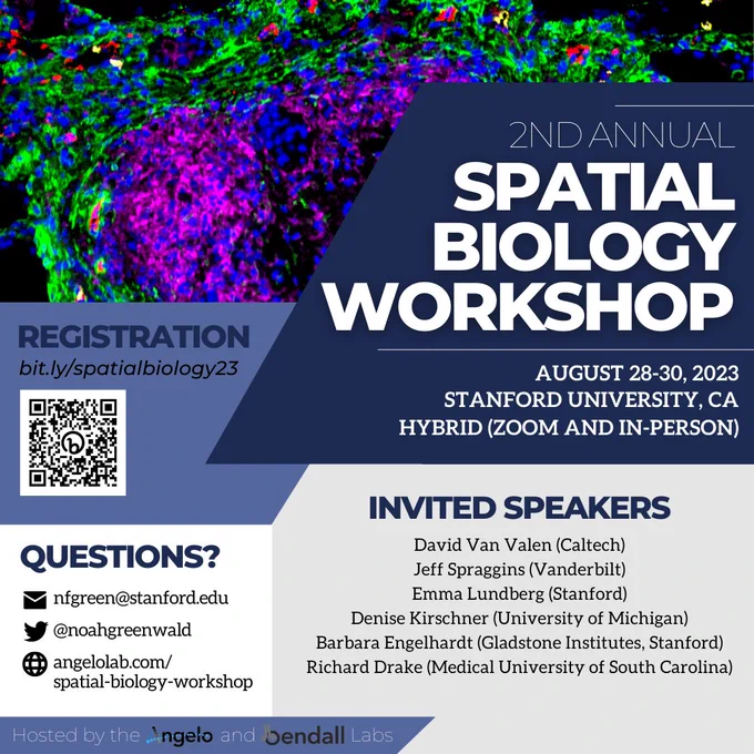 Flyer announcement for workshop, which will take place August 28th-30th at Stanford. 