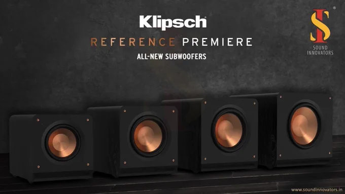 Klipsch NEW REFERENCE PREMIERE Active Subwoofer 

Front-firing driver, New Reference Premiere subwoofer can place anywhere. The proprietary internal geometry with a new Aerofoil front slot port minimizes turbulence for crisp, tight bass. Available in four models 16 inches, 14 inches, 12 inches & 10 inches.

Klipsch New Reference Premiere RP-1600SW 
16” 1600 Watts Active Subwoofer 

Klipsch New Reference Premiere RP-1400SW 
14” 1000 Watts Active Subwoofer 

Klipsch New Reference Premiere RP-1200SW 
12” 800 Watts Active Subwoofer

Klipsch New Reference Premiere RP-1000SW 
10” 600 Watts Active Subwoofer