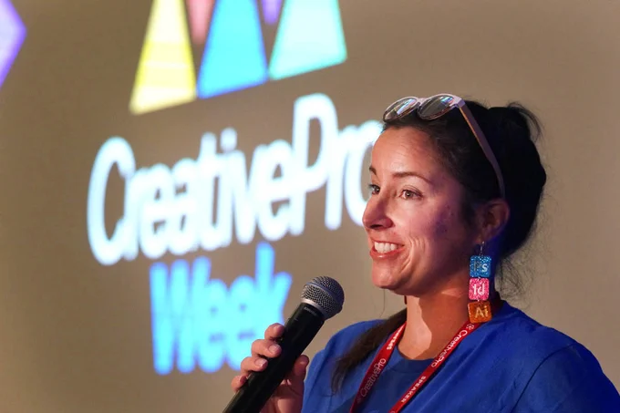 CreativePro Week speaker Khara Plicinac hosts Three Minutes Max: Illustrator
