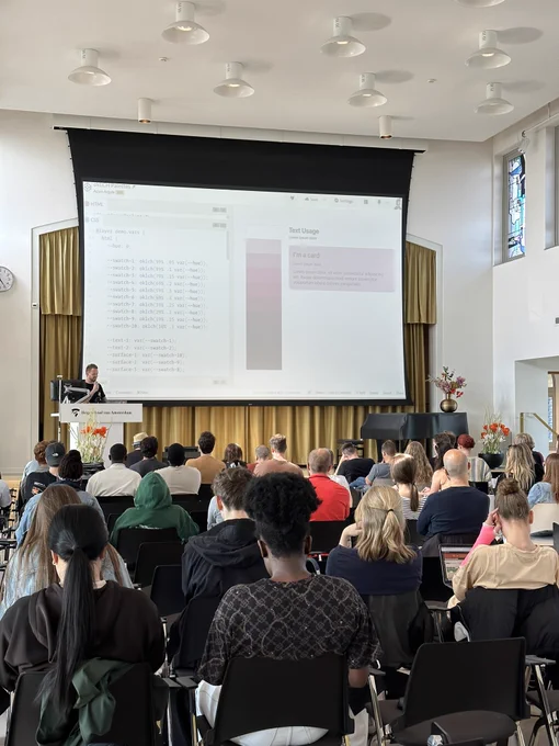 Adam’s talk on color
