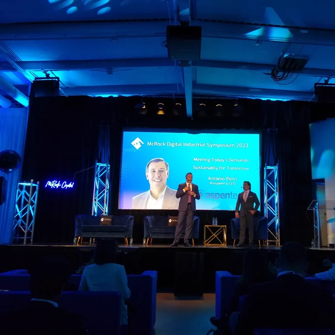 Antonio Pietri at McRock IIoT Symposium 2023
