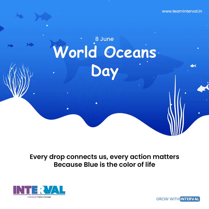 World Ocean Day | june 08 | Team Interval | Online Individual Tuition