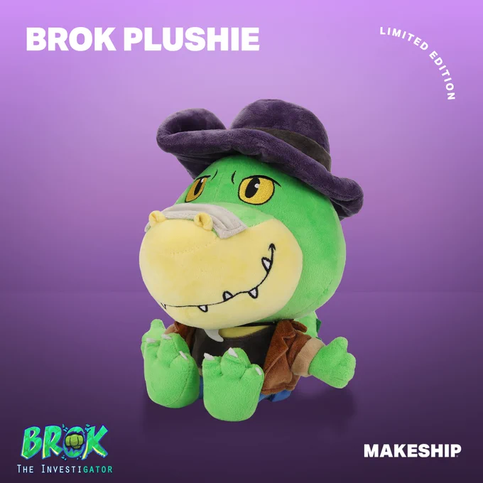 Brok plushie!!!