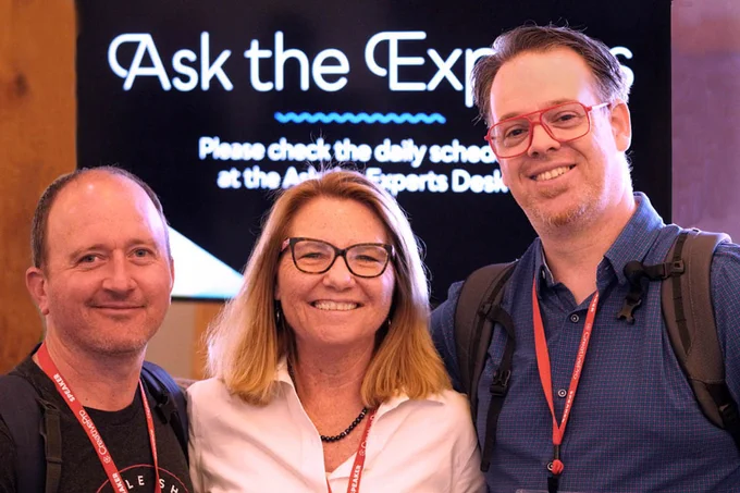 CreativePro Week speakers Chad Chelius, Theresa Jackson, and Mark Heaps