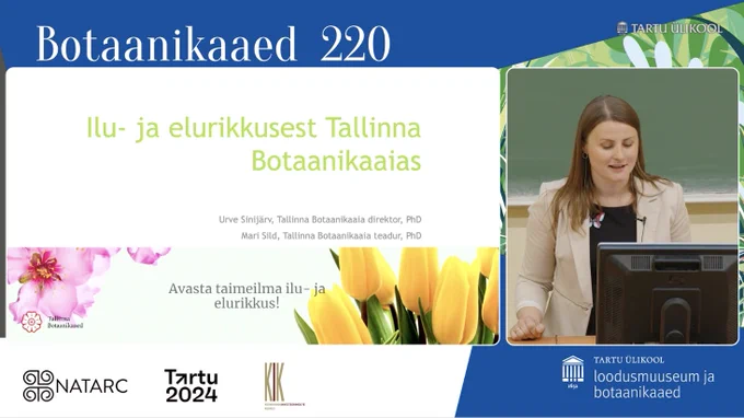 Ilu- ja elurikkus Tallinna Botaanikaaias
