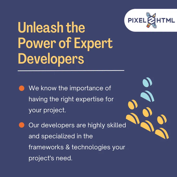 Dedicated Team Services by Pixel2HTML
