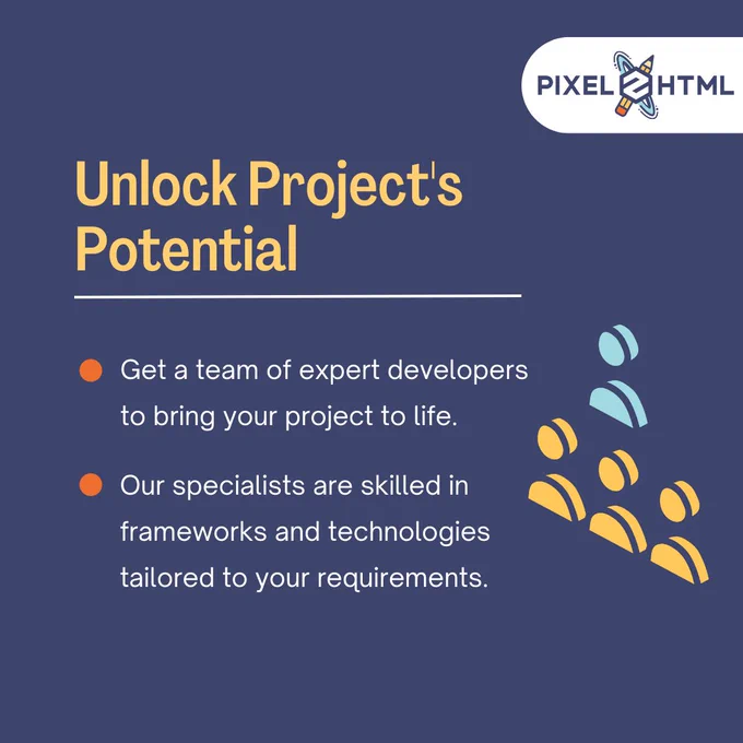 Dedicated Team Services by Pixel2HTML
