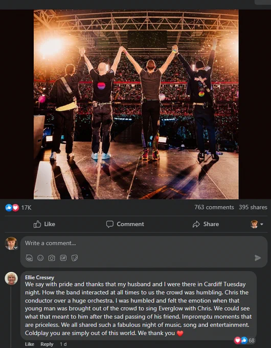 At Evolution Music, we are thrilled to celebrate Coldplay's groundbreaking efforts in promoting sustainability during their Music Of The Spheres Tour. As an organisation deeply committed to environmental responsibility, we applaud Coldplay's ambitious goal of reducing direct carbon emissions by 50% and their unwavering dedication to making a positive impact.
No alt text provided for this image
The recently collated and independently validated emissions data from the tour's first 12 months, assessed by the esteemed Prof. John E. Fernandez from the MIT Environmental Solutions Initiative, reveals an astonishing accomplishment. When compared to their previous stadium tour in 2016-17, the Music Of The Spheres Tour has successfully generated 47% less CO2 emissions. This exceptional achievement sets a new standard in the music industry and serves as an inspiration to all artists and event organisers.
 click link for full article