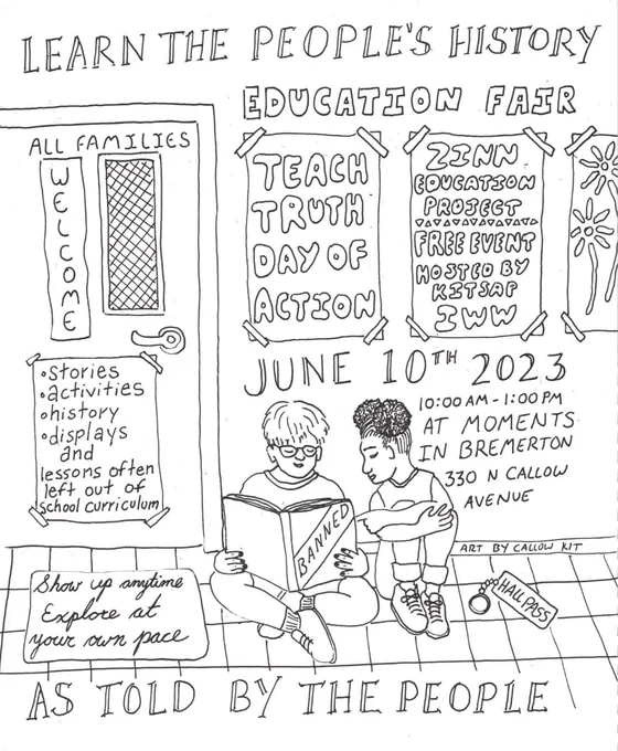 flier for Bremerton event