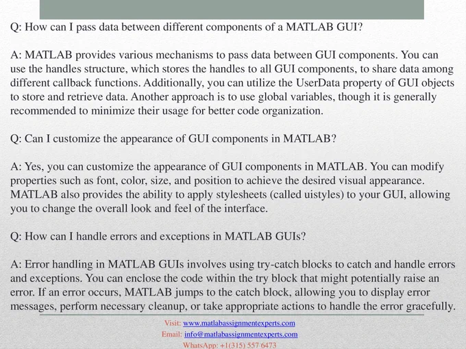 Matlab Homework Help