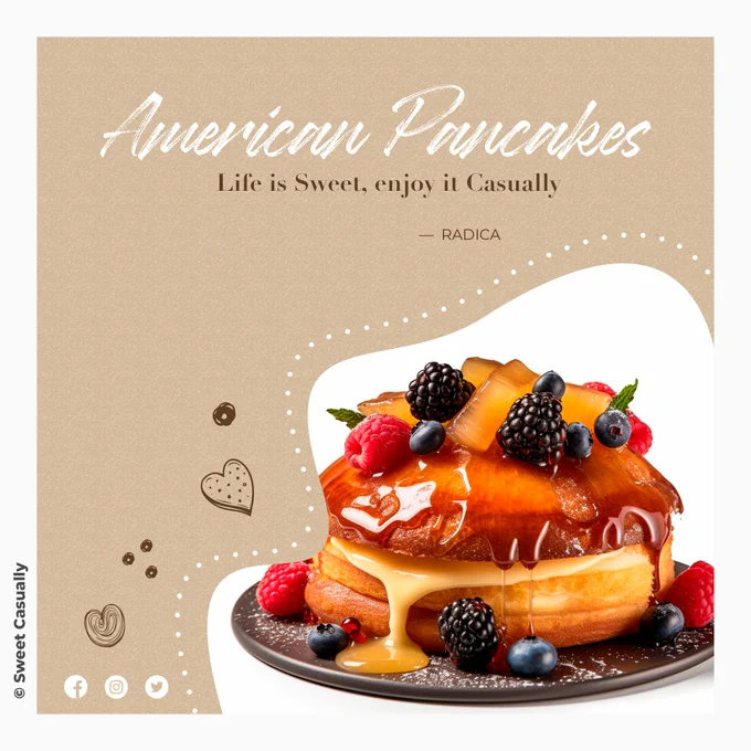 American Pancakes with Cream, Maple Syrup and Bourbon Butter🧈🥞🫐🍍

Saturday's favourite🥂 | Enjoying women’s singles final match #RolandGarros 