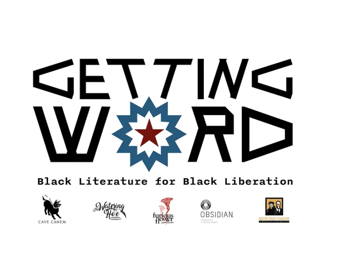 A poster announcing the Getting Word collective's annual Juneteenth fundraiser