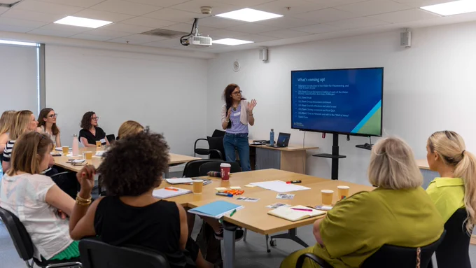 Presentation at a Vision for Volunteering workshop