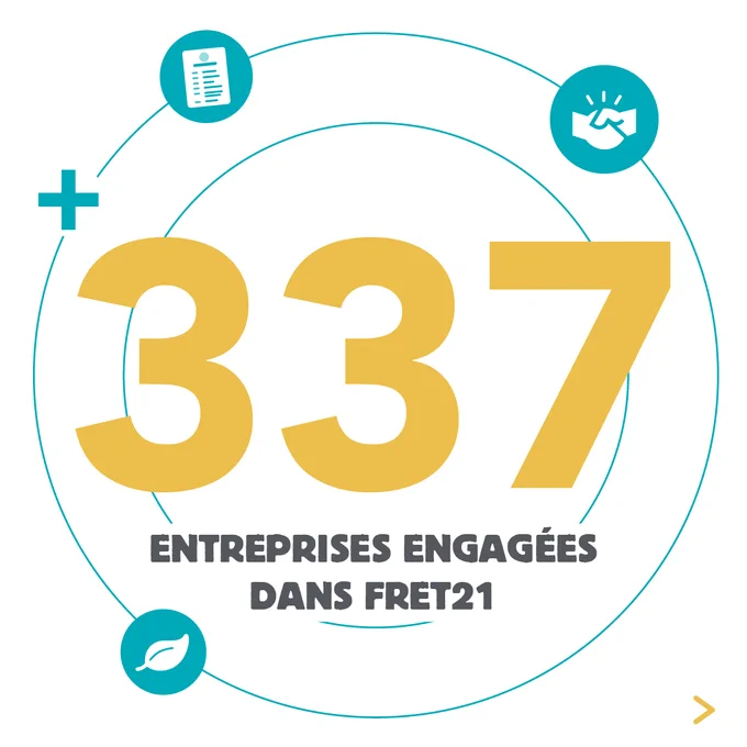 337 entreprises engagées dans FRET21