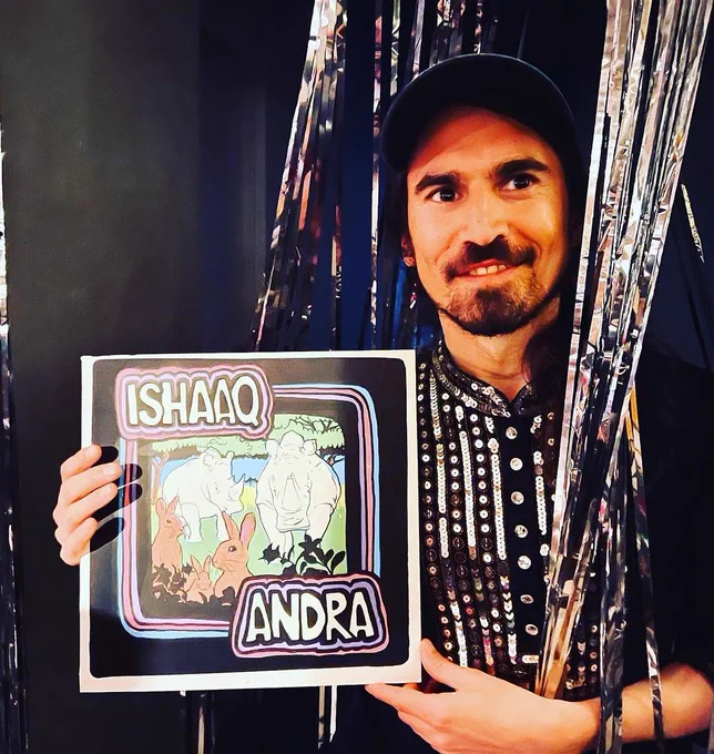 In 2021, Ishaaq released his debut album "Best of Klasson" on recycled vinyl, and now in 2023, get ready for the release of his latest masterpiece, "Andra."  This album showcases the deepened Indian influences and features collaborations with talented Swedish and Indian musicians.

"Creating this album was an incredible journey, the music came by itself but the real challenge? trying to make an album plastic-free and eco-friendly! but Together with Evolution Music, we made it happen." Ishaaq

Get ready to immerse yourself in the magical world of Ishaaq's music, where boundaries are transcended, and melodies come to life!