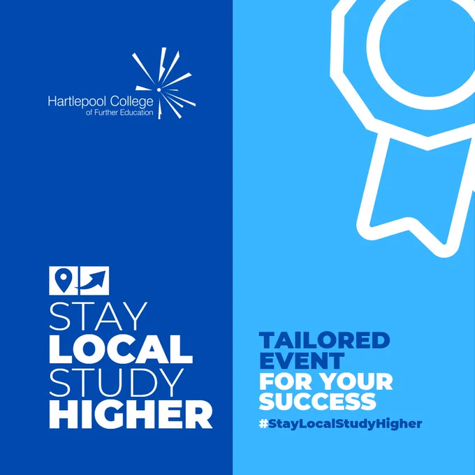 Calling all Level 3 college leavers and adults ready to leap back into education! Our tailored #StayLocalStudyHigher Open Event on June 28th, 5 pm - 7 pm, is designed just for you. Discover the success stories of over 400 students enrolled in our Higher Education programs and take the next step towards your goals. #HCFEOpenEvents #TransformingLives
More info >> https://bit.ly/StayLocalStudyHigherEvent