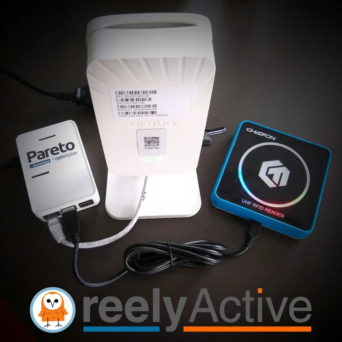 Context-aware physical spaces demo hardware for IEEE RFID 2023 in Seattle.
